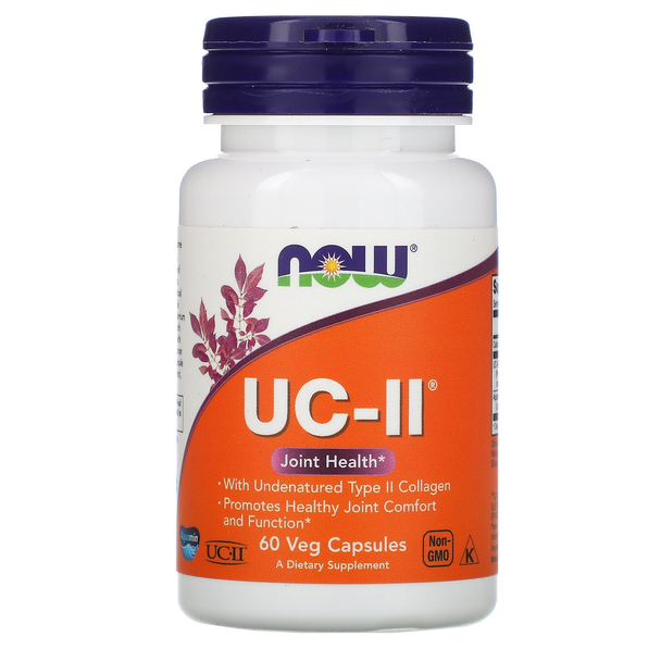  Now Foods UC-II Type II Collage 40 Mg 60 Vegetable Capsules 