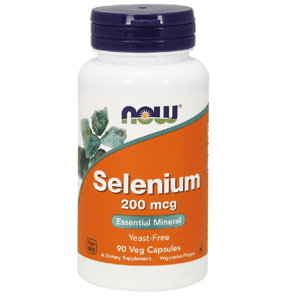  Now Foods Selenium 200 Mcg 90 Vegetable Capsules 