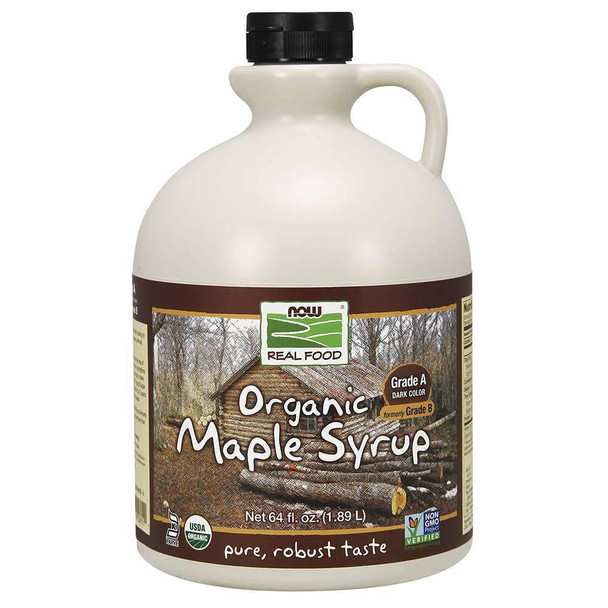  Now Foods Maple Syrup Organic Grade A 64oz 