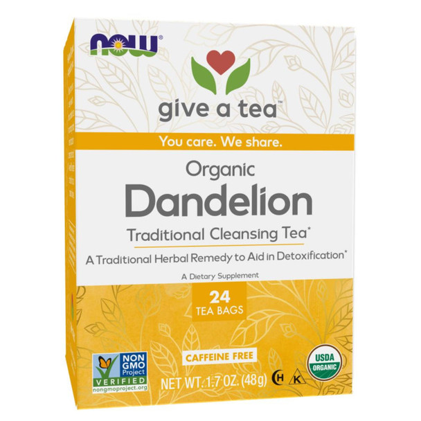  Now Foods Dandelion Tea Bags 24 Bags 