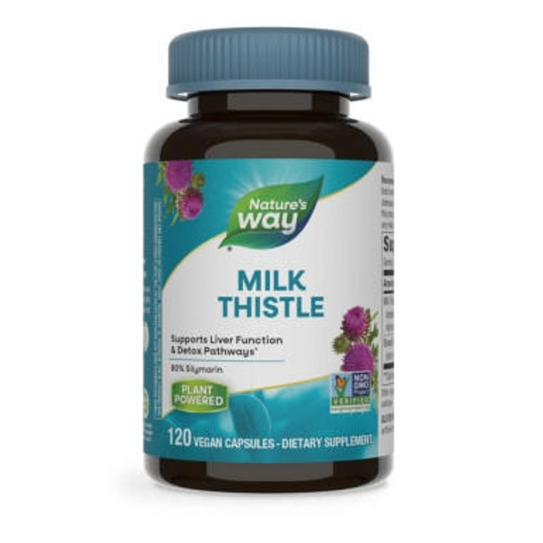  Nature's Way (Formerly Enzymatic Therapy) Milk Thistle 120 Capsules 