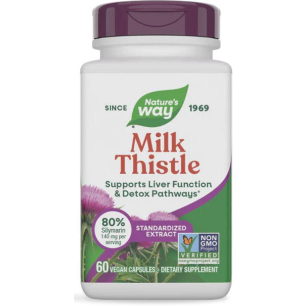  Nature's Way Milk Thistle 120 Capsules 