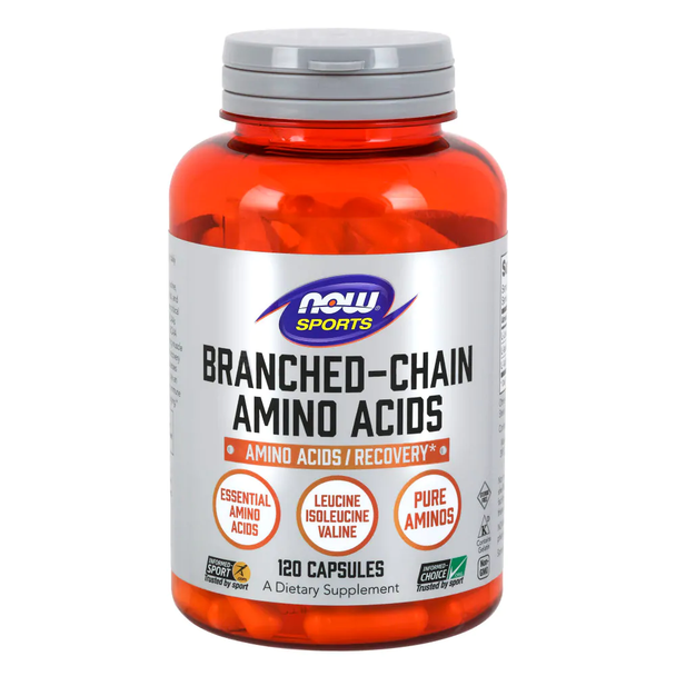  Now Foods Branched-Chain Amino 120 Capsules 