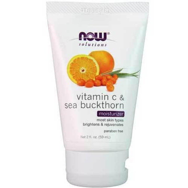  Now Foods Vit C & Sea Buckthorn Moisturizer 2 Oz 