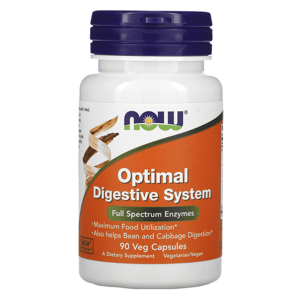  Now Foods Optimal Digestive System 90 Vegetable Capsules 