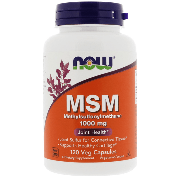  Now Foods MSM 1000mg 120 Capsules 