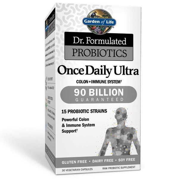  Garden of Life Dr. Formulated Probiotics Once Daily Ultra 30 Vege Caps 