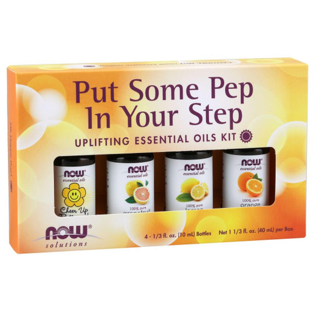  Now Foods Put Some Pep In Your StepEssential Oils Kit 