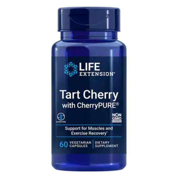  Life Extension Tart Cherry Extract 60 Vege Caps 