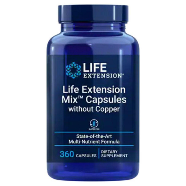  Life Extension Mix Capsules without Copper 360C 