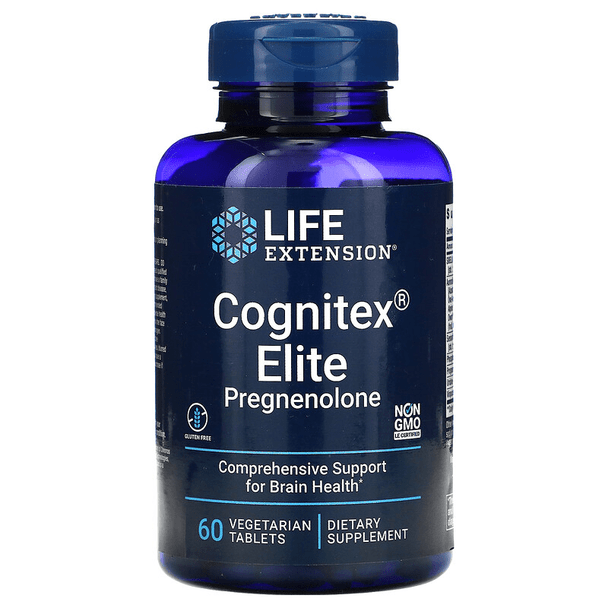  Life Extension Cognitex Elite Pregnenolone 60T 