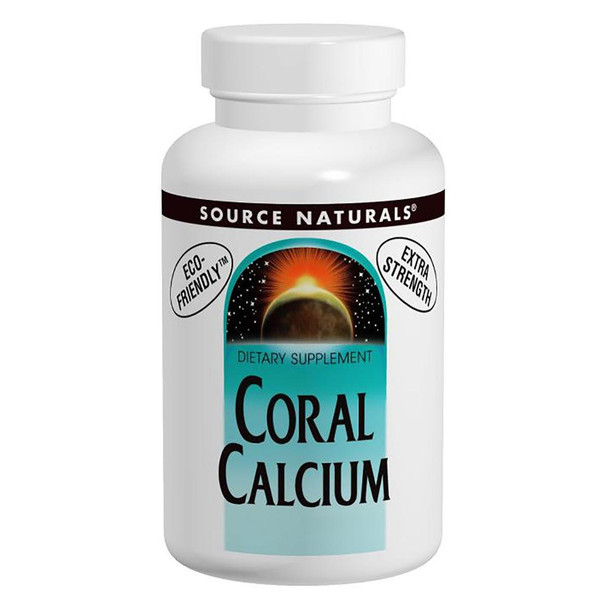  Source Naturals Coral Calcium 600mg 60 Tablets 