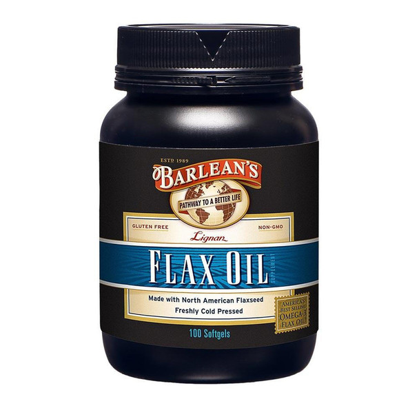  Barlean's Lignan Flax Oil 100C 