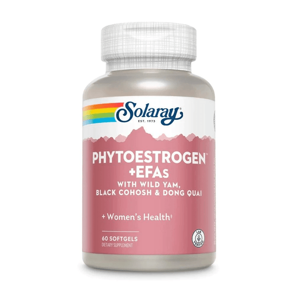  Solaray PhytoEstrogen plus EFA's 60 Softgels 