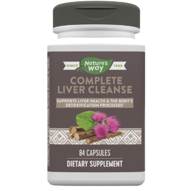  Nature's Way Complete Liver Cleanse 84 Capsules 