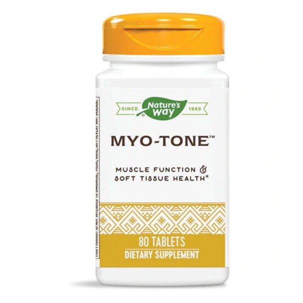 Enzymatic Therapy Nature's Way Myo-Tone 80 Tablets 