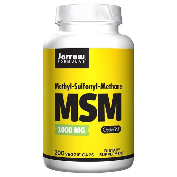 Jarrow Formulas Jarrow MSM 1000mg 200 Capsules 