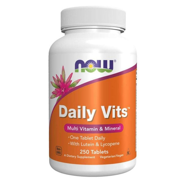  Now Foods Daily Vits Multivitamin 250 Tablets 