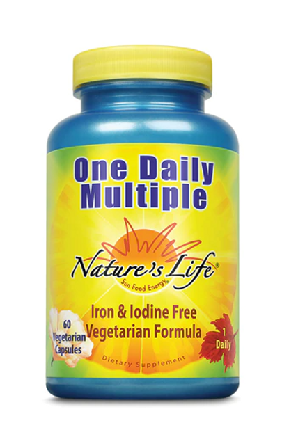  Nature's Life One Daily Multiple 60 Capsules 