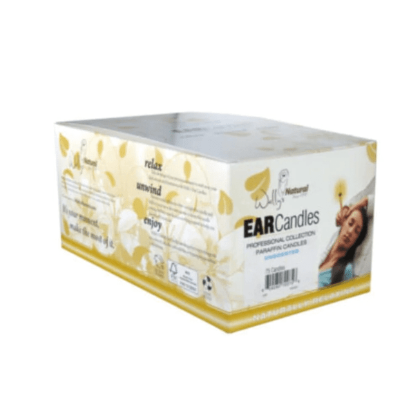  Wally's Ear Candling Paraffin Candles 75/Box 