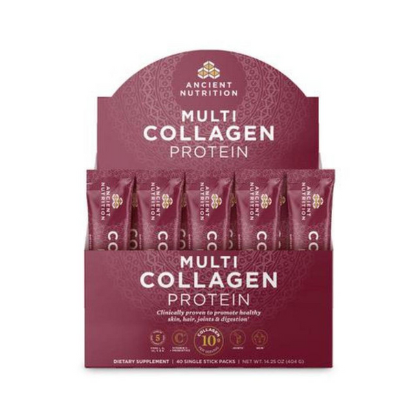  Ancient Nutrition Multi Collagen Complex Stick Packs 40 Count 