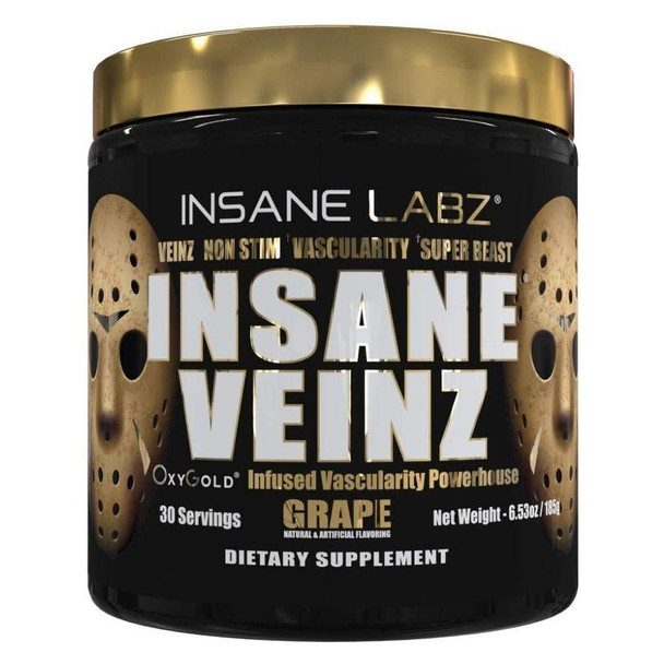  Insane Labz Insane Veinz Gold 30 Servings 