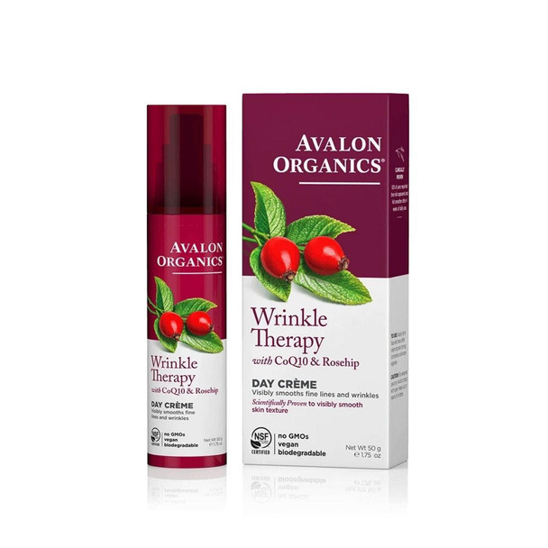 Avalon Organics Avalon Wrinkle Therapy Day Creme 1.75oz 