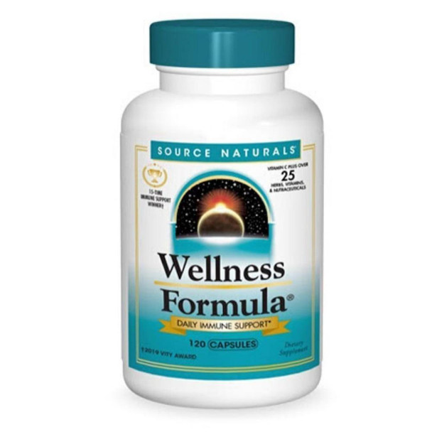  Source Naturals Wellness Formula 120 Capsules 