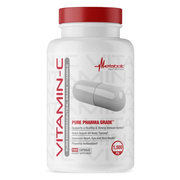  Metabolic Nutrition Vitamin C 180 Capsules 