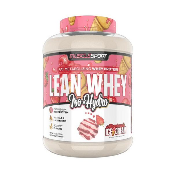  Muscle Sport Lean Whey Revolution Protein Powder 5lb 