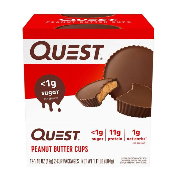 Quest Nutrition Quest Peanut Butter Cups 12/packs 