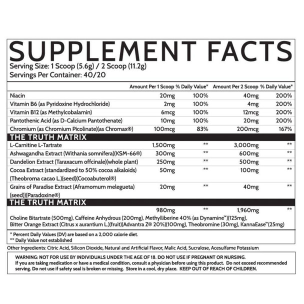  Inspired Nutraceuticals 3MB3R 40 Servings 