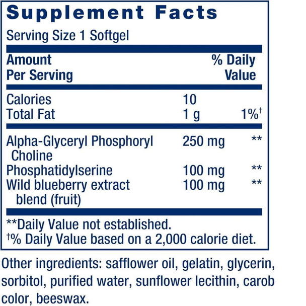  Life Extension Cognitex Basics 30 Softgels 