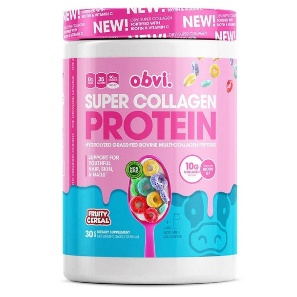  Obvi Super Collagen Protein 30 Servings 