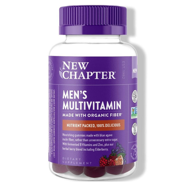  New Chapter Men's Multi Gummy 75ct 