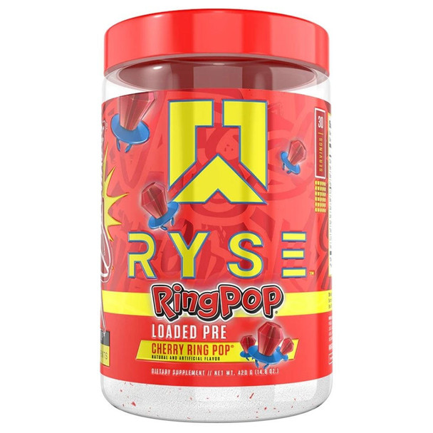 Ryse Supplements Ryse Loaded Pre Preworkout 30 Servings 
