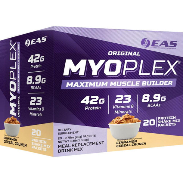  EAS Myoplex Protein 20 Shake Mix Packets 