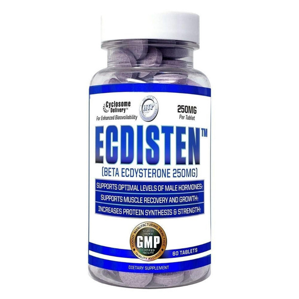  Hi-Tech Pharmaceuticals Ecdisten Ecdysterone 60 Tablets 