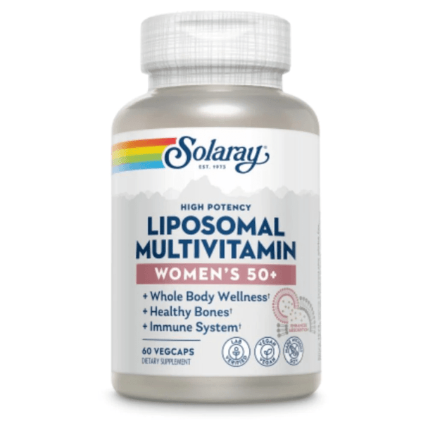  Solaray Liposomal Multivitamin Women 50+ 60 Capsules 