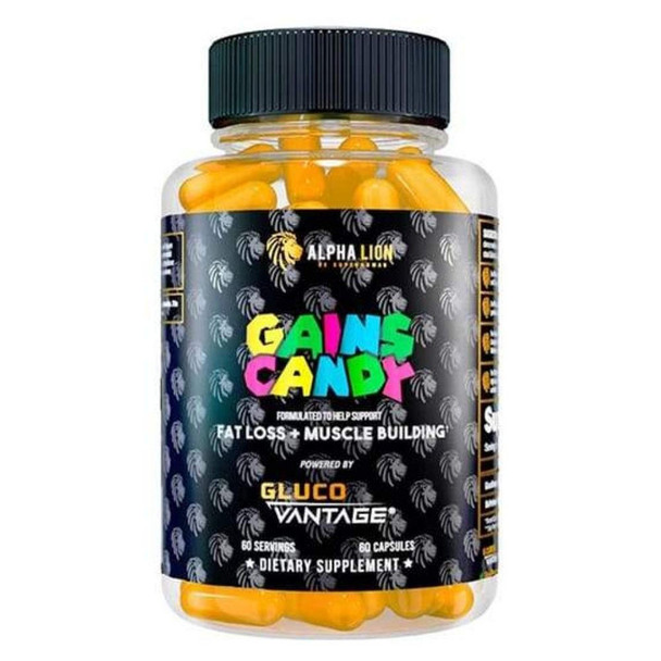  Alpha Lion Gains Candy Glucovantage 60 Capsules 