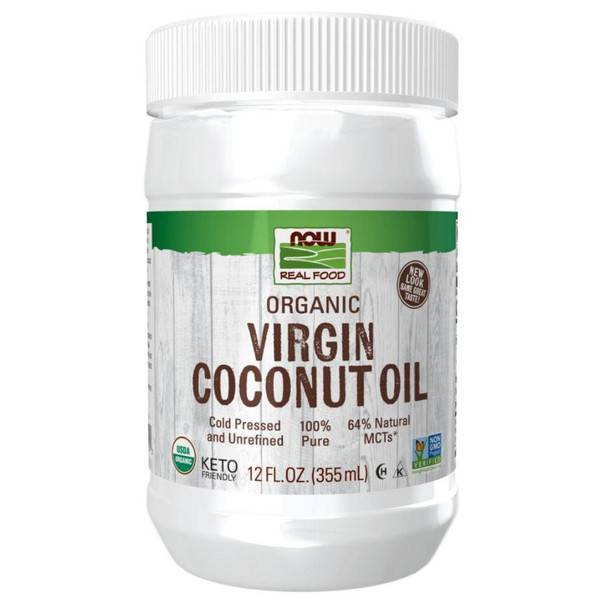  Now Foods Organic Virgin Coconut Oil 12oz 