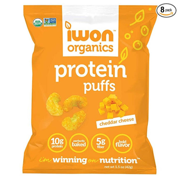 Iwon IWON Organic Puffs 8 Bags 