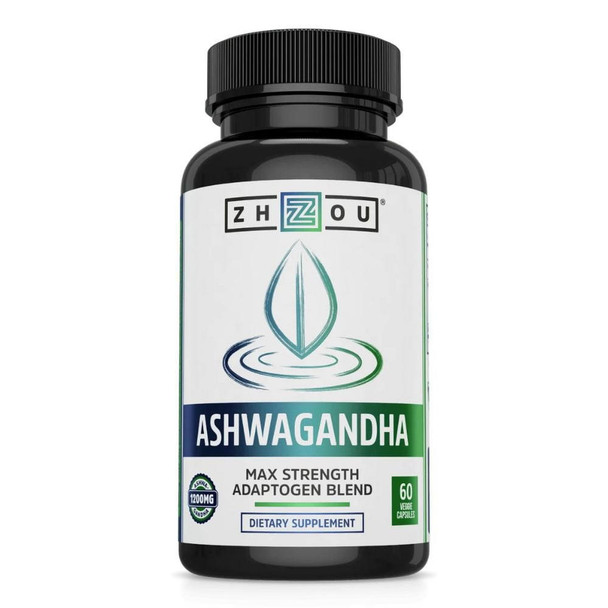  ZHOU Ashwagandha 60 Capsules 