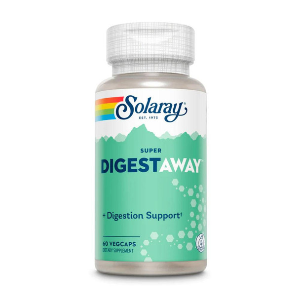  Solaray Super Digest Away 60 Capsules 