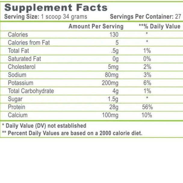  Top Secret Nutrition The Organic Whey Protein 2lb 