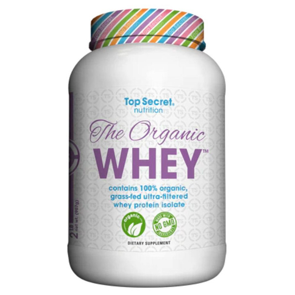  Top Secret Nutrition The Organic Whey Protein 2lb 