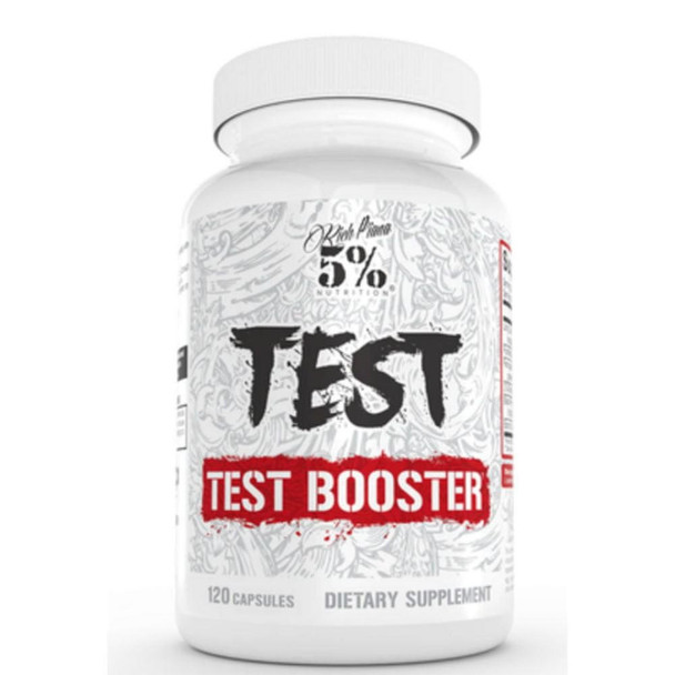  5% Nutrition Test Booster 120 Capsules 