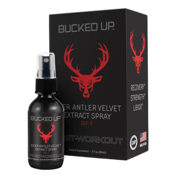  Bucked Up Deer Antler Velvet Spray for Men 2oz 