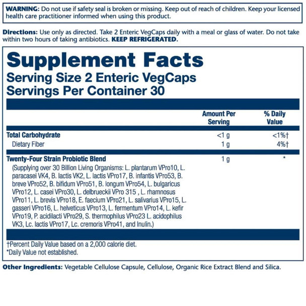  Solaray Super Multidophilus 30 Billion CFU 60ct 