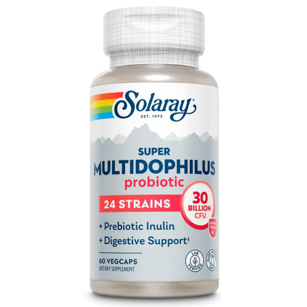  Solaray Super Multidophilus 30 Billion CFU 60ct 